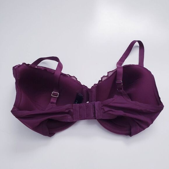 Natori Burgundy Hidden Glamour Bra 32DD - Picture 3 of 4